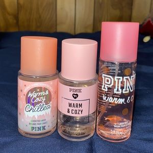 3 PINK perfumes